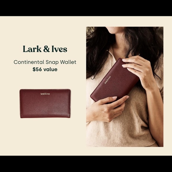Lark & Ives Continental Snap Wallet - Picture 3 of 8
